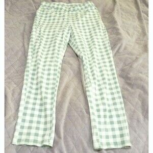 Isaac Mizrahi Live thick cotton knit pull on jeans elastic waist 4 pockets